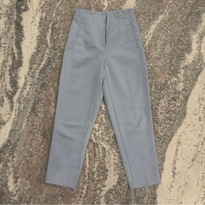 Zara Light Blue Ankle Pants